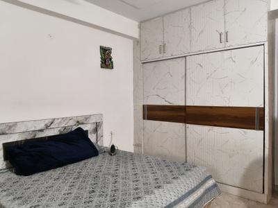 Bedroom Image of 1200 Sq.ft 3 BHK Builder Floor for rent in Sector 14 Gurgaon for Rs. 50000