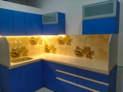 Kitchen Image of 500 Sq.ft 1 BHK Apartment / Flat for rent in Kalani Nagar Indore for Rs. 13000
