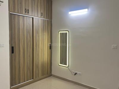 Bedroom Image of 555 Sq.ft 2 BHK Apartment / Flat for rent in Bren Northern Lights, Kogilu Bengaluru for Rs. 25000