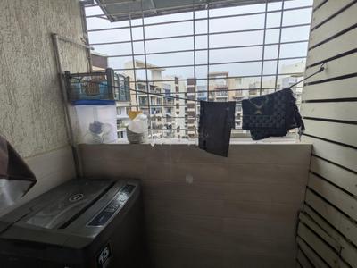 Balcony Image of 780 Sq.ft 1 BHK Apartment / Flat for rent in Mahindra Antheia, Pimpri Pune for Rs. 38003