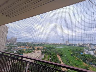 Balcony Image of 2061 Sq.ft 4 BHK Apartment / Flat for rent in Hiranandani Lake Verandahs, Akshayanagar Bengaluru for Rs. 76000