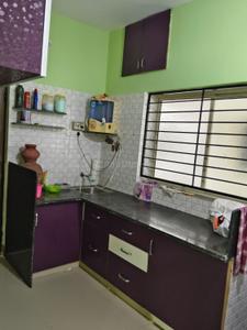 Kitchen Image of 1545 Sq.ft 3 BHK Duplex for sale in Rinkesh Satyam Bungalows, Raska Ahmedabad for Rs. 7500000