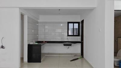 Kitchen Image of 1500 Sq.ft 3 BHK Apartment / Flat for rent in Lilleria Oakwoods, Vadsar Vadodara for Rs. 26000
