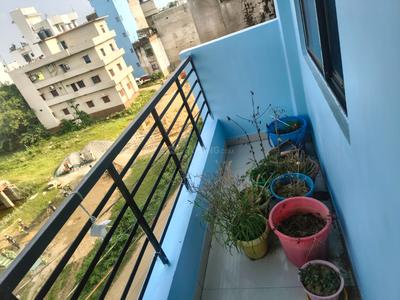 Balcony Image of 1800 Sq.ft 3 BHK Apartment / Flat for rent in RR Jagdeep Mansion, Rukanpura Patna for Rs. 16000
