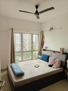 Bedroom Image of 1200 Sq.ft 2 BHK Apartment / Flat for rent in Shrachi Greenwood Nest, New Town Kolkata for Rs. 34000