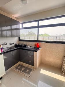 Kitchen Image of 500 Sq.ft 1 BHK Apartment / Flat for rent in Vikram Golf View Condos, Sector 19 Dwarka New Delhi for Rs. 25000