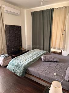 Bedroom Image of 1350 Sq.ft 2.5 BHK Apartment / Flat for rent in Rani Akriti Shantiniketan, Sector 143B Noida for Rs. 32000