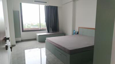 Bedroom Image of 1500 Sq.ft 3 BHK Apartment / Flat for rent in Shafalya Veritas, Sola Ahmedabad for Rs. 55000