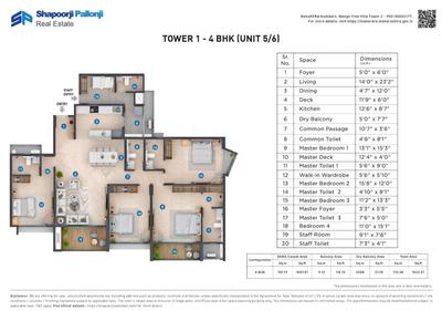 Image of 2040 Sq.ft 4 BHK Apartment / Flat for sale in Shewalewadi, Pune for Rs. 24000000