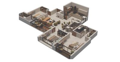 Image of 1057 Sq.ft 2 BHK Apartment / Flat for sale in Urway Aikyam, Ravet, Pune for Rs. 7700000