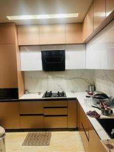 Kitchen Image of 1250 Sq.ft 1.5 BHK Builder Floor for rent in Jankipuram Extension Lucknow for Rs. 13000