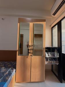 Bedroom Image of 500 Sq.ft 1 BHK Builder Floor for rent in Scheme 78 Indore for Rs. 14500