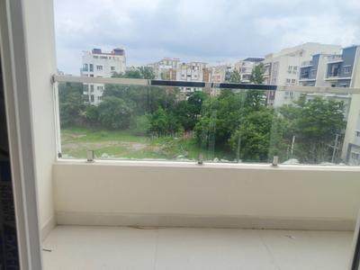 Balcony Image of 1250 Sq.ft 2 BHK Apartment / Flat for rent in Kondapur Hyderabad for Rs. 36000