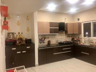 Kitchen Image of 1996 Sq.ft 3 BHK Apartment / Flat for sale in Hallmark Tranquil, Puppalaguda Hyderabad for Rs. 17000000