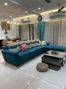 Hall Image of 2150 Sq.ft 3 BHK Apartment / Flat for rent in Darshanam Club Life Phase Il, Undera Vadodara for Rs. 50000