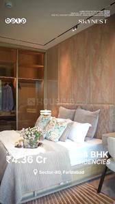 Bedroom Image of 2349 Sq.ft 3 BHK Apartment / Flat for sale in BPTP Skynest Towers, Sector 80 Faridabad for Rs. 32800000