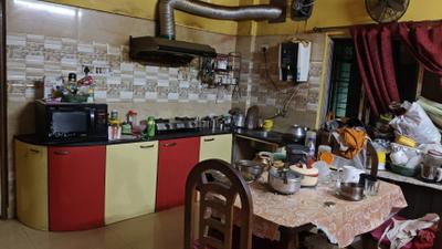 Kitchen Image of 1000 Sq.ft 3 BHK Apartment / Flat for sale in Naktala Kolkata for Rs. 6000000