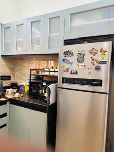 Kitchen Image of 600 Sq.ft 1 BHK Apartment / Flat for rent in KUL VTP Cygnus Nation R1, Manjari Khurd Pune for Rs. 29000