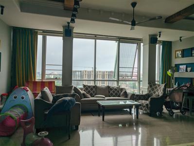 Hall Image of 2050 Sq.ft 4 BHK Apartment / Flat for sale in Neelsidhi Atlantis, Nerul Navi Mumbai for Rs. 55000000