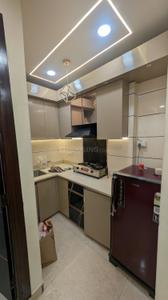 Kitchen Image of 400 Sq.ft 1 BHK Builder Floor for rent in Dwarka Mor New Delhi for Rs. 17000