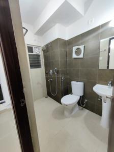 Bathroom Image of 1330 Sq.ft 3 BHK Apartment / Flat for rent in Shivom Elysiya, Paschim Putiary Kolkata for Rs. 35000