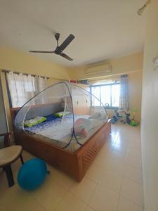 Bedroom Image of 1200 Sq.ft 2 BHK Apartment / Flat for rent in Sagar Darshan Towers, Nerul Navi Mumbai for Rs. 72000