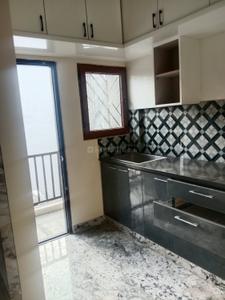 Kitchen Image of 600 Sq.ft 1 BHK Builder Floor for rent in Koramangala Bengaluru for Rs. 30000