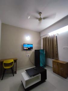 Hall Image of 550 Sq.ft 1 BHK Apartment / Flat for rent in Marathahalli Bengaluru for Rs. 23000
