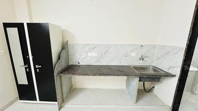 Kitchen Image of 800 Sq.ft 1 RK Builder Floor for rent in Indra Puri Colony Indore for Rs. 9500