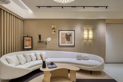 Living Room Image of 2295 Sq.ft 3 BHK Apartment / Flat for sale in Orchid Regal, Makarba Ahmedabad for Rs. 10500000