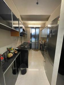 Kitchen Image of 885 Sq.ft 2 BHK Apartment / Flat for rent in Supreme Lake Florence, Powai Mumbai for Rs. 81000