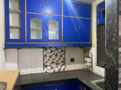 Kitchen Image of 600 Sq.ft 2 BHK Builder Floor for sale in Dilshad Garden New Delhi for Rs. 6600000