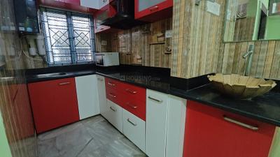 Kitchen Image of 850 Sq.ft 2 BHK Apartment / Flat for rent in Patuli Kolkata for Rs. 18000