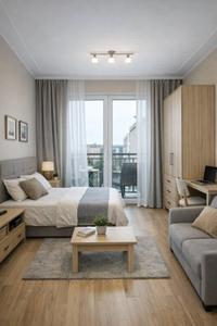 Bedroom Image of 320 Sq.ft 1 RK Studio for sale in Central Park Resorts, Sector 48 Gurgaon for Rs. 2500000