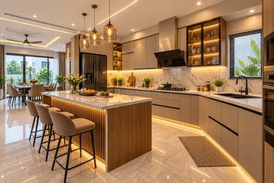 Kitchen Image of 2700 Sq.ft 4 BHK Villa for sale in Bhanur Sangareddy for Rs. 13500000