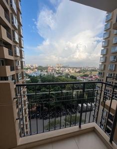 Balcony Image of 1095 Sq.ft 2 BHK Apartment / Flat for rent in Bhartiya city, Agrahara Layout Bengaluru for Rs. 45000
