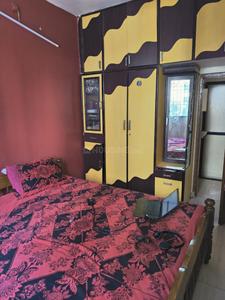 Bedroom Image of 660 Sq.ft 1 BHK Apartment / Flat for rent in Airoli Navi Mumbai for Rs. 30500