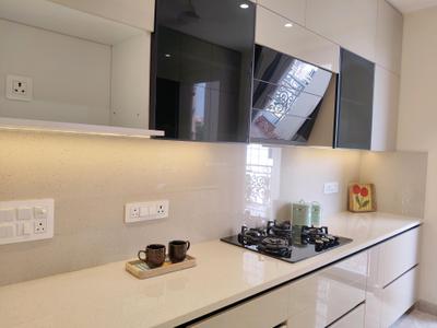 Kitchen Image of 630 Sq.ft 1 BHK Builder Floor for rent in DLF Phase 3 Gurgaon for Rs. 36000