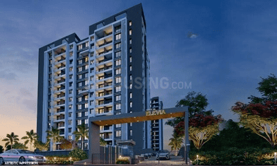 Image of 1013 Sq.ft 2 BHK Apartment / Flat for sale in Shree Nivasa Elevia Phase II, Mundhwa, Pune for Rs. 7000000