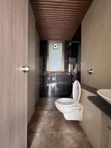 Bathroom Image of 600 Sq.ft 1 BHK Apartment / Flat for rent in Unique Vistas, Thane West Thane for Rs. 35000