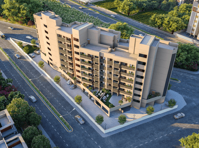 Image of 1341 Sq.ft 2 BHK Apartment / Flat for sale in Ognaj, Ahmedabad for Rs. 6000000