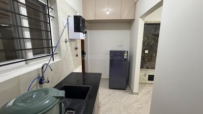 Kitchen Image of 650 Sq.ft 1 BHK Apartment / Flat for rent in Mahadevapura Bengaluru for Rs. 32000