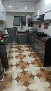 Kitchen Image of 1800 Sq.ft 3 BHK Independent House for sale in Mirjapur Indore for Rs. 12500000