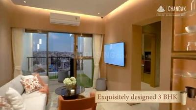 Hall Image of 1171 Sq.ft 3 BHK Apartment / Flat for sale in Malad West Mumbai for Rs. 41500000