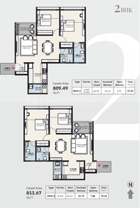 Image of 2247 Sq.ft 4 BHK Apartment / Flat for sale in Atrium Montaire, Baner, Pune for Rs. 19800000