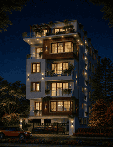 Image of 1851 Sq.ft 3 BHK Apartment / Flat for sale in Cox Town, Bengaluru for Rs. 23000000