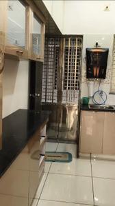 Kitchen Image of 1400 Sq.ft 3 BHK Duplex for rent in New Waghodia Road Vadodara for Rs. 25000