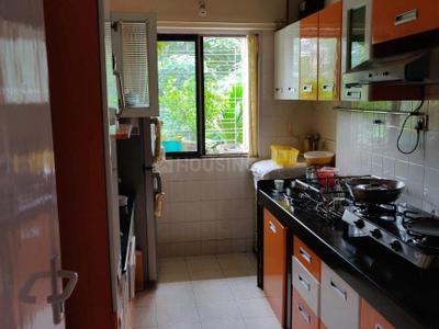 Kitchen Image of 910 Sq.ft 2 BHK Apartment / Flat for sale in Raheja Vihar, Powai Mumbai for Rs. 17800000
