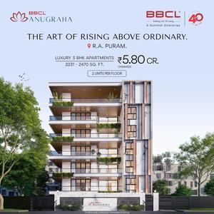 Image of 2231 Sq.ft 3 BHK Apartment / Flat for sale in BBCL Anugraha, Raja Annamalai Puram, Chennai for Rs. 58000000