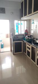 Kitchen Image of 1100 Sq.ft 2 BHK Apartment / Flat for sale in Patel Colony Jamnagar for Rs. 2800000